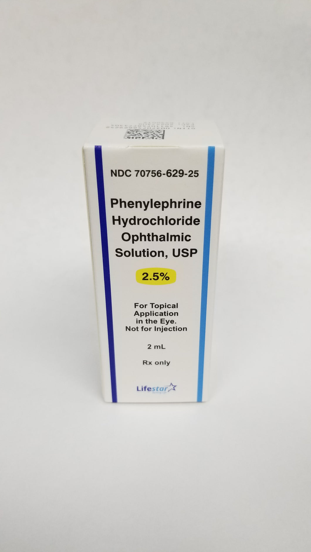 Phenylephrine Hydrochloride Ophthalmic Solution, 2.5% 2ml - Lifestar Pharma