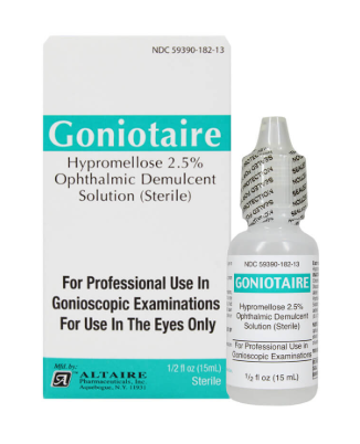 NEW ITEM: Goniotaire Hypromellose 2.5% Demulcent Sol, 15mL- Altaire
