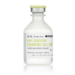 Sodium Chloride 0.9% Solution SDV 10mL PF 25/Bx - Pfizer
