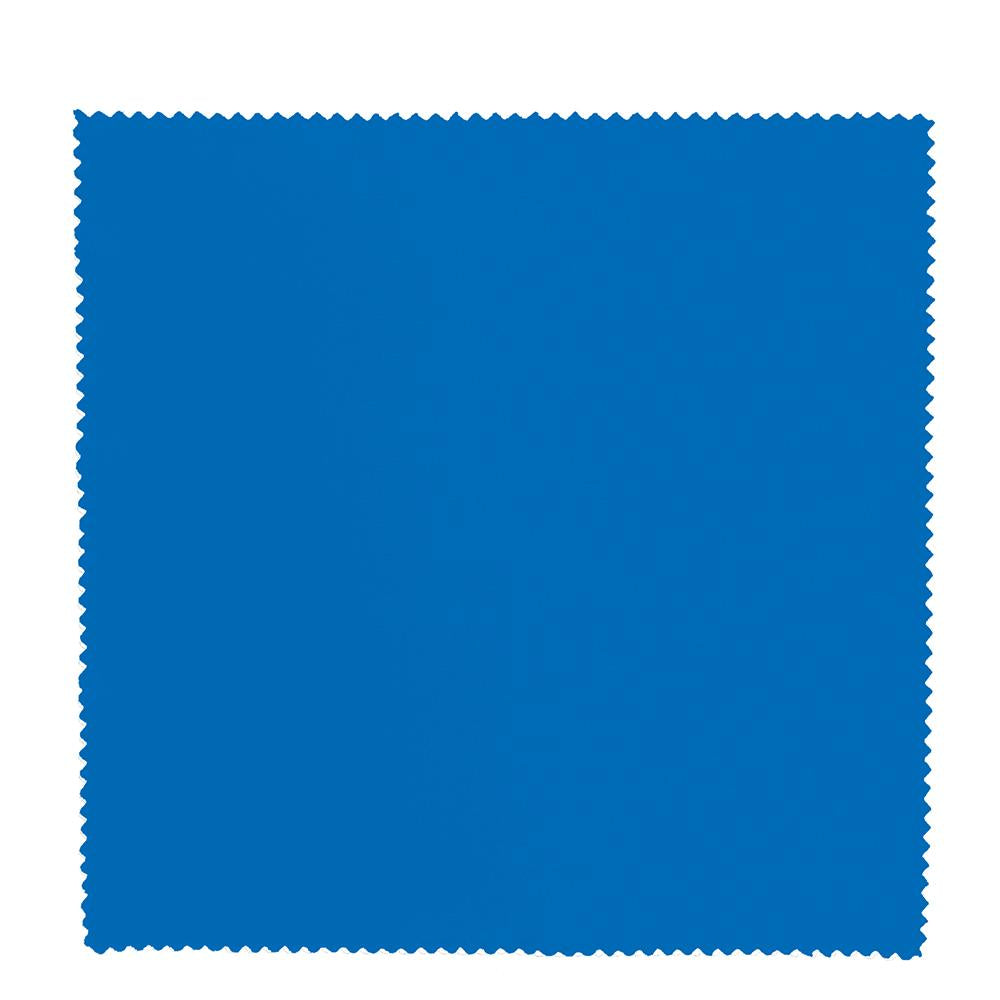 Standard Silky Microfiber Cloths - Bright Blue - 100/BX