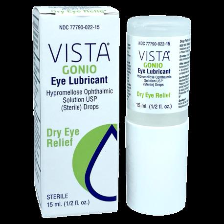 Vista Gonio Eye Lubricant, 15ml
