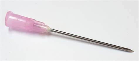 Needle, Hypodermic with Syringe, 18G x 1/2