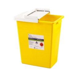 Sharps Container 2 Gal., Chemotherapy. Yellow