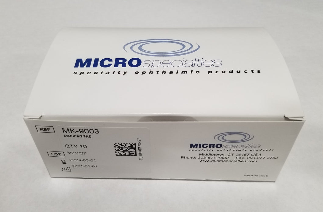 Marking Pad, 10/box  - MicroSpecialties, LLC