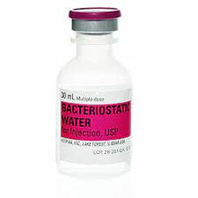 Load image into Gallery viewer, Bacteriostatic Water 30mL Vial - Hospira

