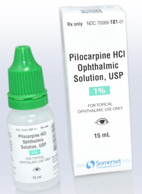 Pilocarpine 1% Ophthalmic Solution, 15mL - Somerset
