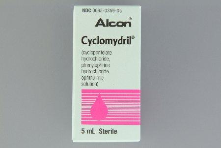 Cyclomydril™ Cyclopentolate HCl / Phenylephrine HCl 0.2%, 2mL - Alcon