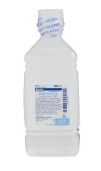 Water Sterile, Irrigation, 1,000mL Bottle, Non-Injectable