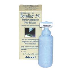 Betadine Ophthalmic Prep Solution 5% 30mL - Alcon