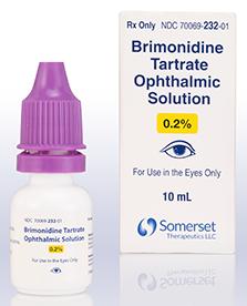 Brimonidine Tartrate 0.2% Ophthalmic Solution 10mL - Somerset
