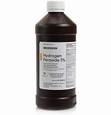 Hydrogen Peroxide 3%, 16oz bottle - McKesson Brand