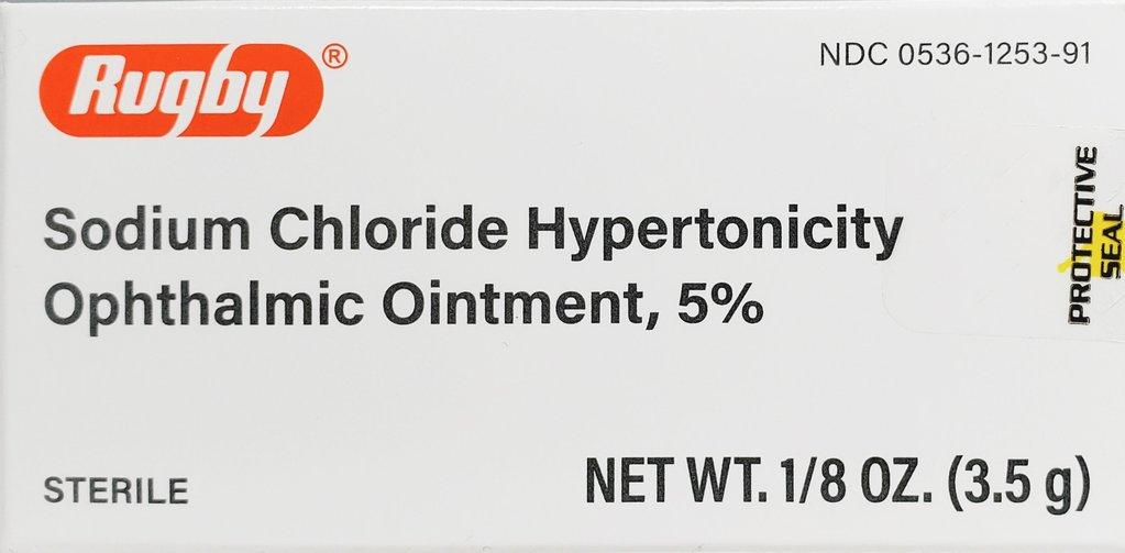 Sodium Chloride Hypertonicity Ophthalmic Ointment 5% 3.5g - Rugby