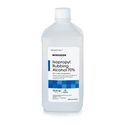 Antispetic Topical Liquid (Isopropyl Alcohol 70%) 32oz bottle - McKesson