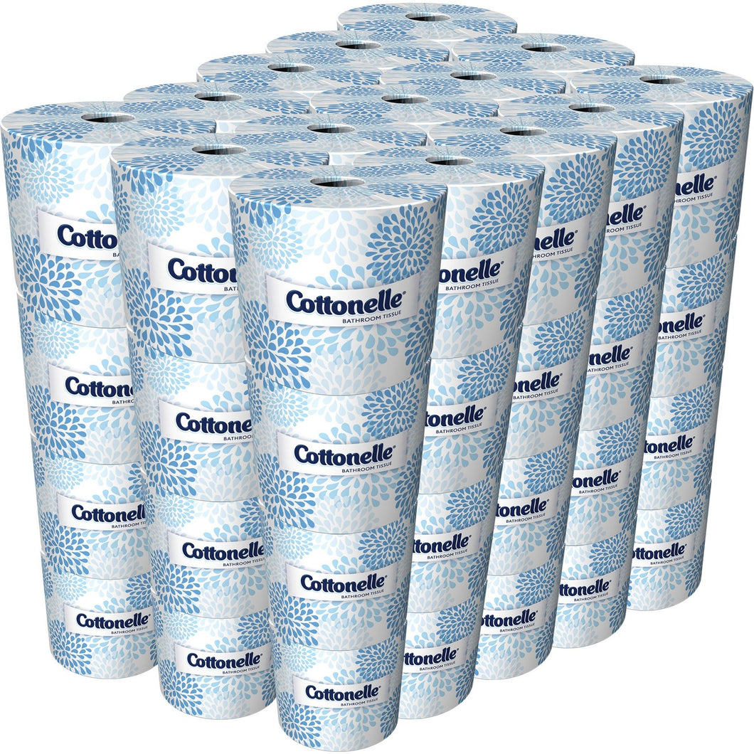 Cottonelle Standard Toilet Paper, 2-Ply, White, 451 Sheets/Roll, 60 Rolls/Carton