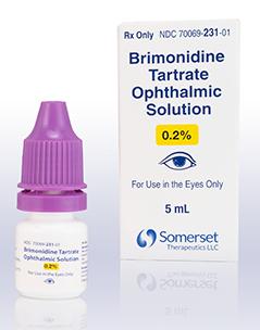 Brimonidine Tartrate Ophthalmic Solution 0.2% 5mL - Somerset