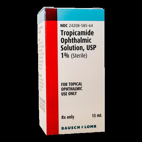 Tropicamide Ophthalmic Solution 1%,15mL  - Bausch
