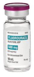 Fluorouracil 50 mg / mL Injection Single Dose Vial 10 mL, 10/bx - APP Pharma