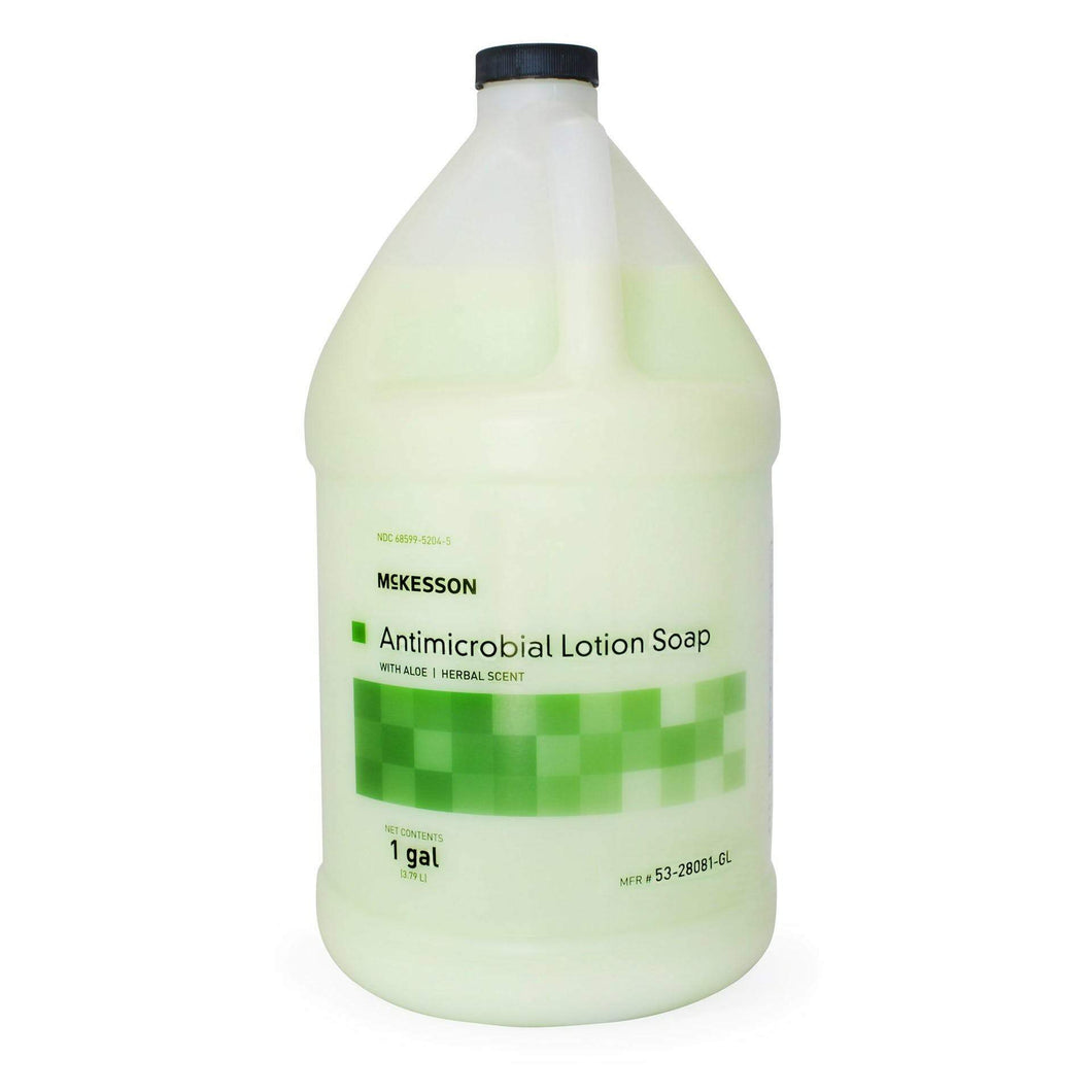 Antimicrobial Lotion soap, w/Aloe, 1 gal - McKesson Brand