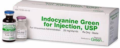Indocyanine Green for Injection Kit, USP (ICG& Sterile water for injection 6/each) 25mg/Vial  - Patheon Italia S.p.A.