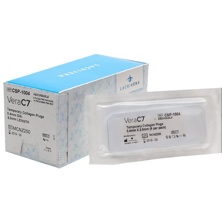 Vera C7 Collagen Plugs 0.3mm/ 60 count