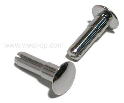 Chin Rest Pins, Steel (fit most other slit lamp chin rests) - Haag Streit
