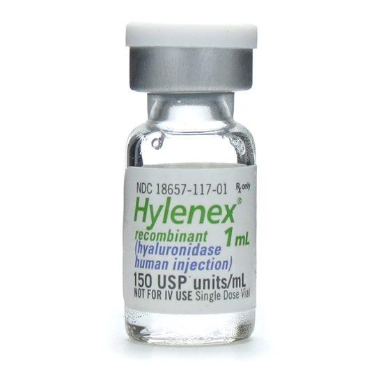 Hylenex recombinant, 150 USP units/mL, 1mL (not for IV use) SDV, 1 Ea.- Halozyme Therapeutics