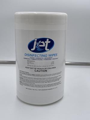 Jet Disinfecting Wipes 150/can - Express Chem