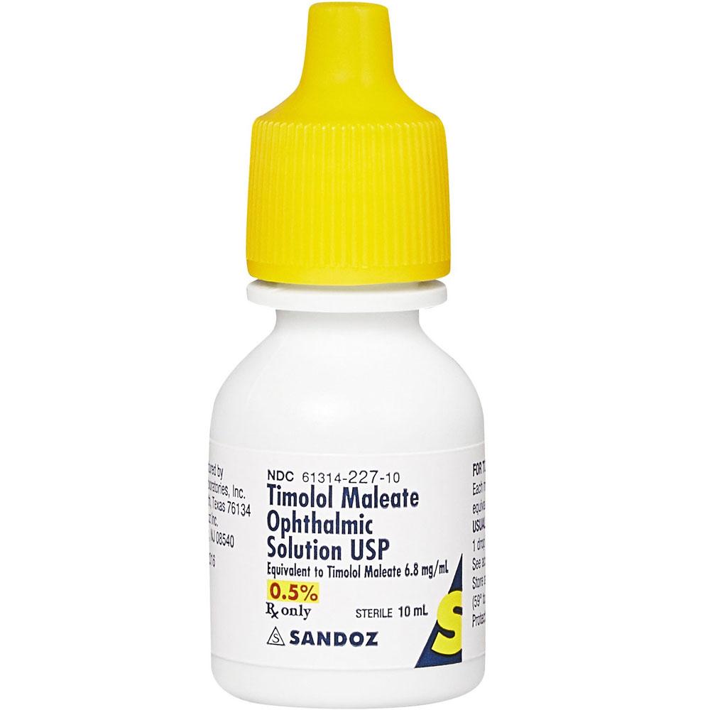Timolol Maleate Ophthalmic Solution, 0.5% 5mL - Sandoz – My Medical ...