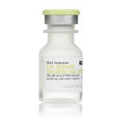 Diluent Sodium Chloride, PF, 0.9% Solution, SDV, 10mL vial, 25/pack - Hospira