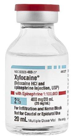 Xylocaine, MDV 2% 20mL 25/box - Fresenius USA